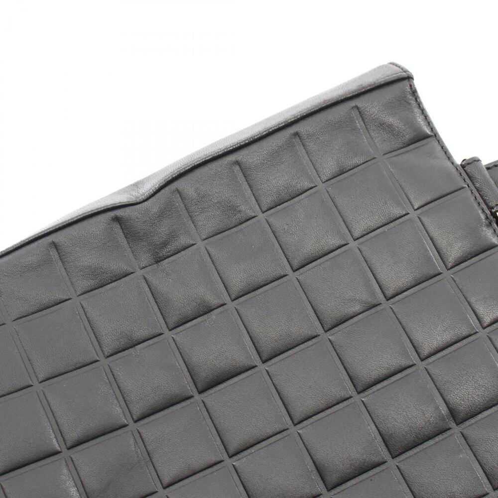 CHANEL Black Lambskin Leather Tote Bag - Picture 11 of 12